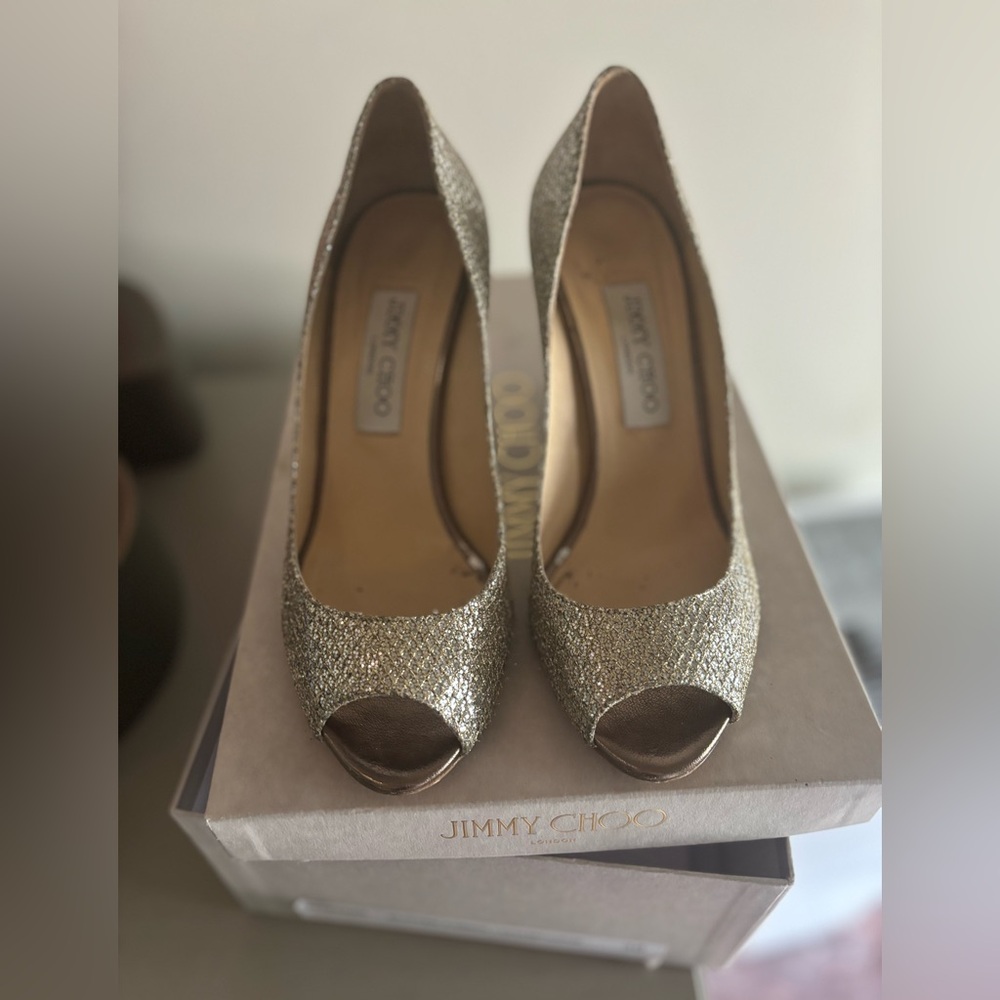 Jimmy Choo Baxter Wedges size 38